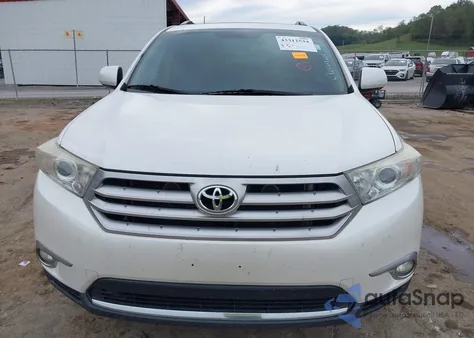 2012 Toyota Highlander Se V6 from USA, damaged, VIN 5TDZK3EH7CS059338